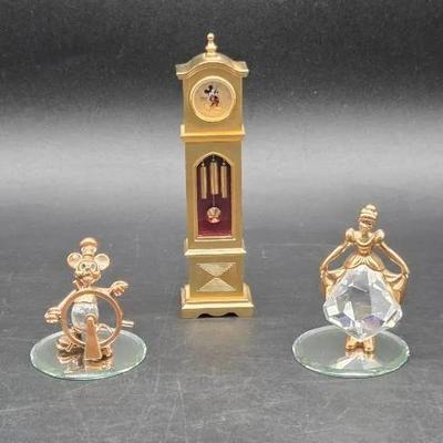 (3) Disney Collectible Items