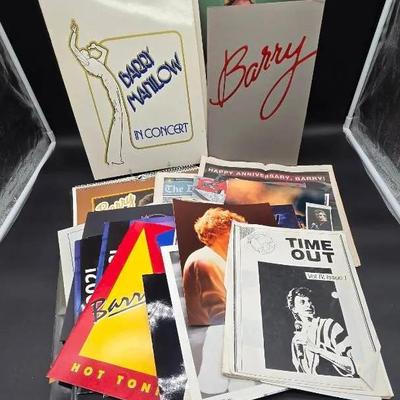 Barry Manilow Ephemera Mystery Lot