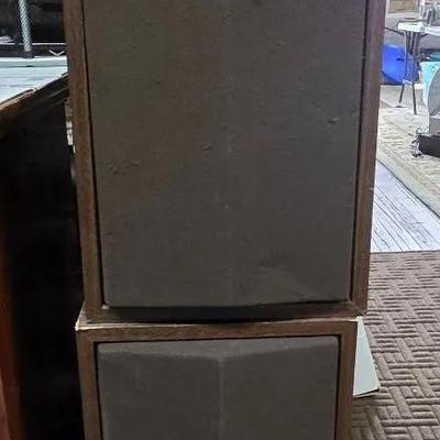 (2) Vintage Lafayette Criterion 2000+ Speakers 