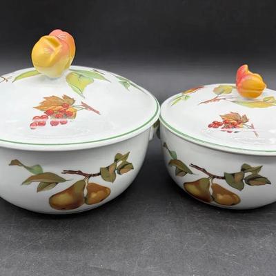 Royal Worcester "Evesham Vale" Fine Porcelain Pieces 