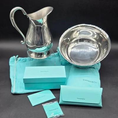 (2) Tiffany & Co. Pewter Pieces and Tiffany Eyeglass Case