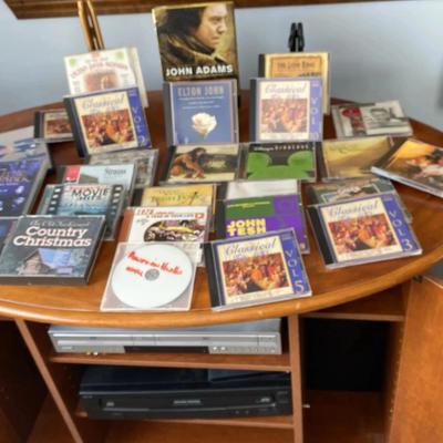 Assorted DVD's and Various Players