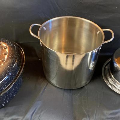  Roasting Pan, Stock Pot & Cake Transporter 