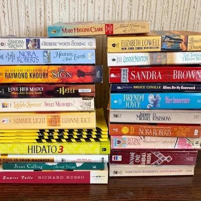 Assortment 0f Books and Book Ends- Lot #1