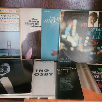 Crooners! Assorted Classic Collection Of Vinyl LP's (9)