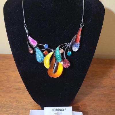 Coronet Necklace & Earring Set