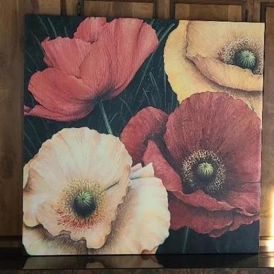 Extra Large Poppy Wall Art Print