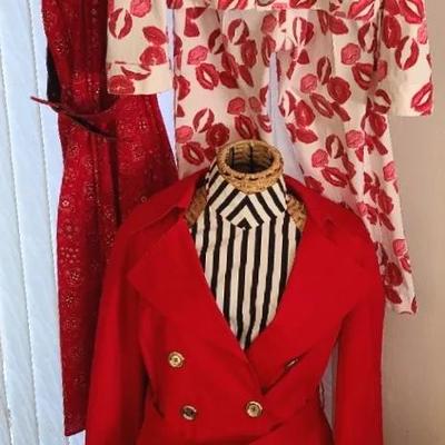 Valentine Rain Or Shine - Radiant Red Garments From Michael Kors & More