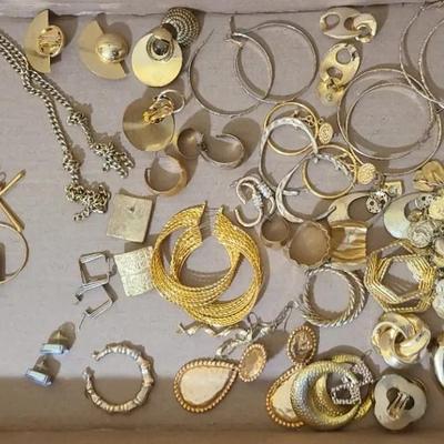 Goldtones Galore - Earrings & More