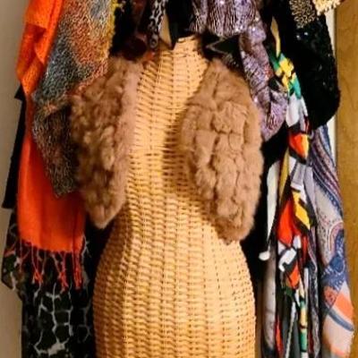Shrugs, Shawls, And Sequins - Sparkling Assortment Of Women's Accessories (See Photos)