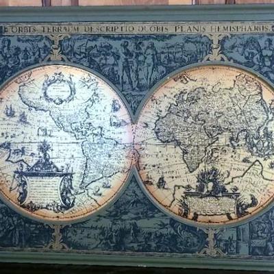 Maskateers-Style MCM Map With Sophisticated Surrounding Details 