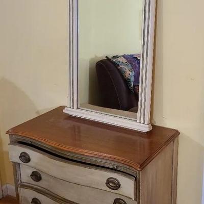 Writing Desk Dresser And Mirror