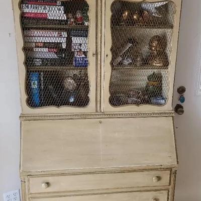 Farmhouse Style Flip Down Secretary