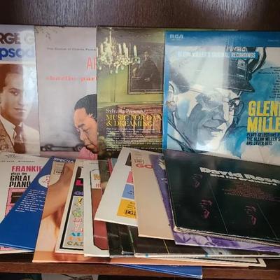 Assortment Of 23 Swing And Big Band Vinyls