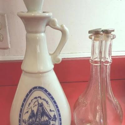 Oldies But Goodies: 1963 Jim Beam & French Vinegar & Oil Set