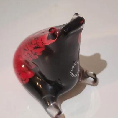 Magical Murano Glass Frog Figurine By V. Nason & Co.