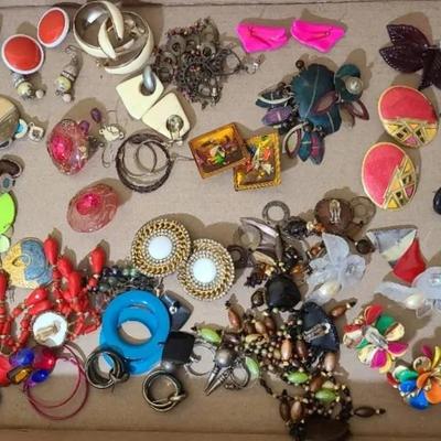 Fantastically Fun Eclectic Earring Collection 