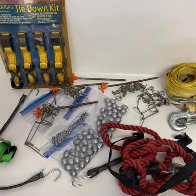 Tie Downs, Egg Sinkers, & More