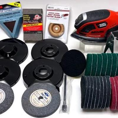 Black & Decker Mouse Sander Kit - Complete Surface Refinishing