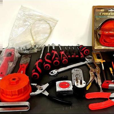 "GRIP" Power Suction Cup and Hand Tool Set