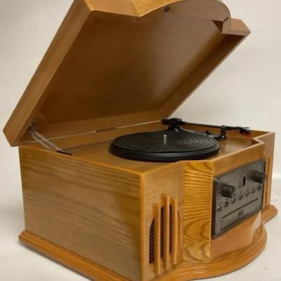 “Philco” Turntable CD with Cassette Player