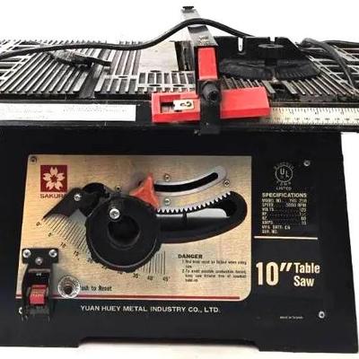 "Yaun Huey" Table Saw