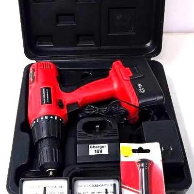 18V Cordless Drill, Precision Screwdrivers, and More