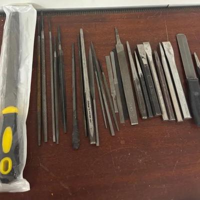 Comprehensive File and Chisel Set