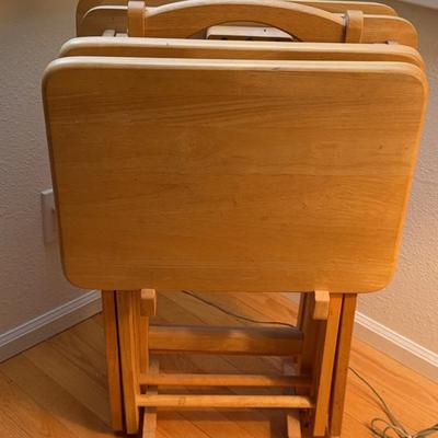 Wooden TV Trays 