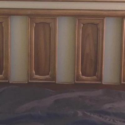 King Size Wooden Headboard