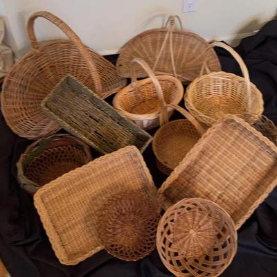 Collection of Wicker Baskets