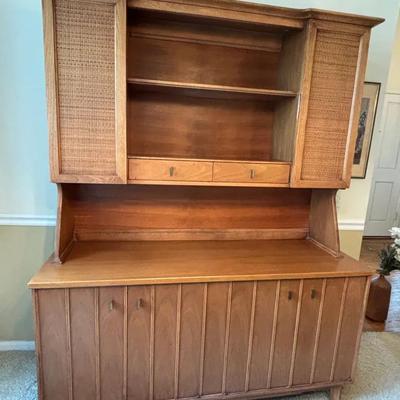 Mid Century Modern China Cabinet 
