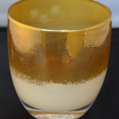 Glassybaby 'Snowflake' Glass Votive