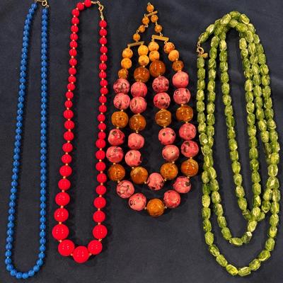 Vintage Beaded Necklaces