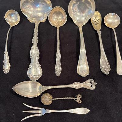 Sterling Silver Serving Spoons