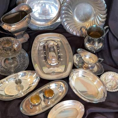 Silver Plate Serving Pieces