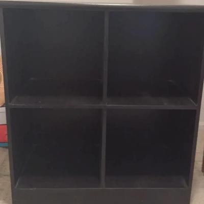 Black Cube Shelf System