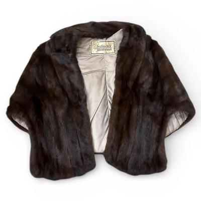 Vintage Bullock's Westword Fur Wrap