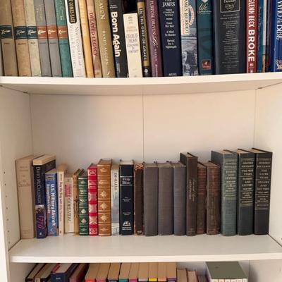 Three Shelves Of Books, Classics, Theology and Sherlock Holmes and More