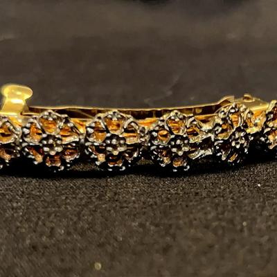 Vintage Gold Tone French Barette 