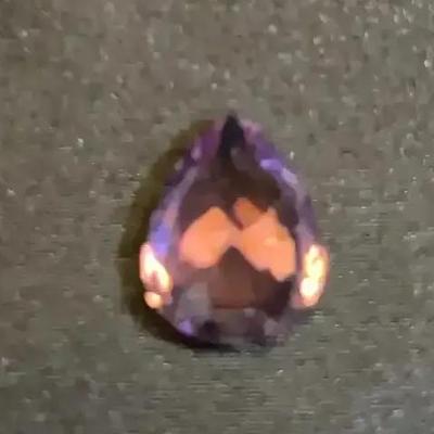 7.45CT Amethyst In Pear Shape