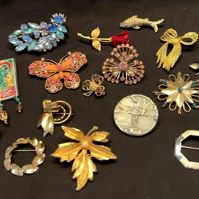 Vintage Brooch Collection