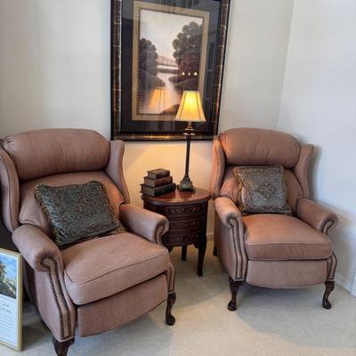 Sale Photo Thumbnail #81: Leather Reclining Chairs 