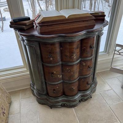 Sale Photo Thumbnail #107: Beautiful painted cabinet