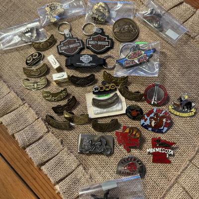 Sale Photo Thumbnail #128: Harley and misc pins