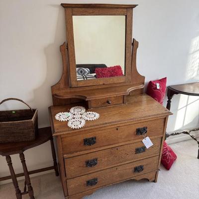 Sale Photo Thumbnail #216: Antique dresser