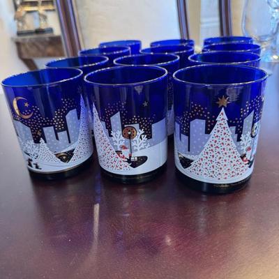 Sale Photo Thumbnail #191: Noritake Holiday glasses 