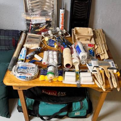 Sale Photo Thumbnail #251: Paint supplies 