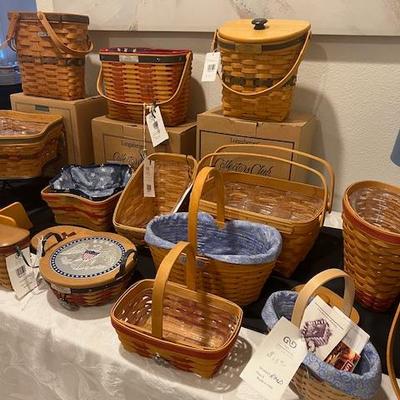 Sale Photo Thumbnail #19: Longeberger Baskets