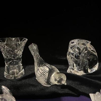 Sale Photo Thumbnail #36: Glass and Crystal Animals